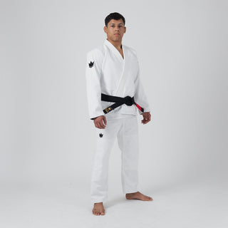 BJJ Gi Kingz The One V2 IBJJF Bianco-Combat Arena