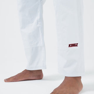 BJJ Gi Kingz Ultralight 2.0 IBJJF Blanco