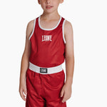 Camiseta sin mangas boxeo infantil Leone Double Face AB214J