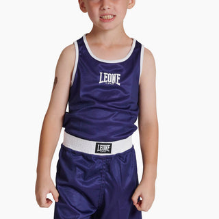 Camiseta sin mangas boxeo infantil Leone Double Face AB214J