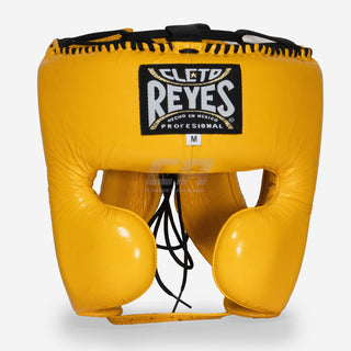 Casco Cleto Reyes con Protector de Mejillas Amarillo