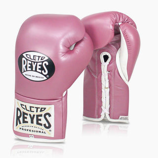 Guantoni Cleto Reyes Professional CB2 Rosa con lacci