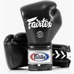 Guantoni Fairtex PRO Training Mexican Style BGL7 Nero con lacci