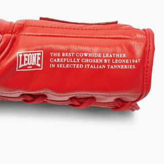 Guantes de boxeo Leone The Greatest con cordones GN111L