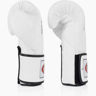 Guantoni Muay Thai Fairtex BGV5 Super Sparring Bianco