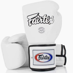 Guantes Muay Thai Fairtex BGV5 Super Sparring Blanco