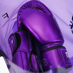 Guantoni Muay Thai Fairtex Metallic BGV22 Viola