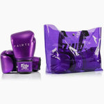 Guantoni Muay Thai Fairtex Metallic BGV22 Viola