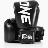 Guantoni Muay Thai Fairtex ONE Nero