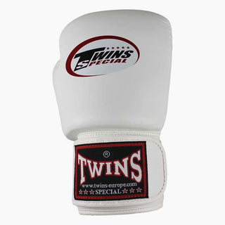 Guantes Muay Thai Twins Special BGVL3 Blanco