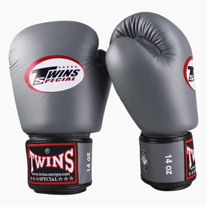 Guantes Muay Thai Twins Special BGVL3 Gris