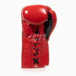 Guantes de boxeo Cleto Reyes Professional CB2 Rojo-Negro con cordones 