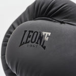 Guantes de boxeo Leone GN059 Negro-Blanco