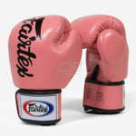 Guantes Muay Thai Fairtex BGV19 Deluxe Rosa