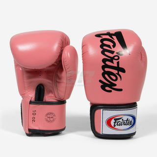 Guantes Muay Thai Fairtex BGV19 Deluxe Rosa