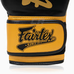 Guantes Muay Thai Fairtex Super Sparring BGV18 Negro-Oro