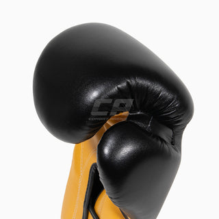 Guantes Muay Thai Fairtex Super Sparring BGV18 Negro-Oro