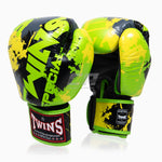 Guantes Muay Thai Twins Special FBGVL3 Candy Verde