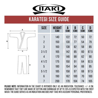 Karategui Itaki Shodan Kata Art. 52KN