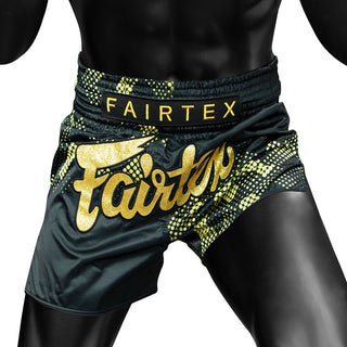 Pantaloncini kick-thai Fairtex BS1931 Heart of Gold-Combat Arena