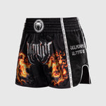 Pantaloncini kick-thai Venum Gladiator 5.0 Nero-Arancione-Combat Arena