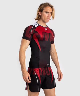 Rashguard Venum Adrenaline Red maniche corte-Combat Arena