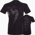 T-Shirt in Cotone Venum Giant Matte Nero