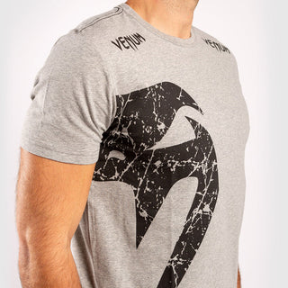 Camiseta en Algodón Venum Gigante Gris-Negro