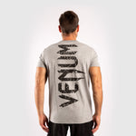 Camiseta en Algodón Venum Gigante Gris-Negro