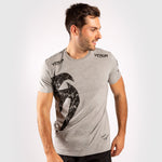 Camiseta en Algodón Venum Gigante Gris-Negro