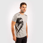 Camiseta en Algodón Venum Gigante Gris-Negro