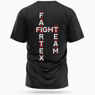 T-shirt Fairtex Team TST177 Nero-rosso