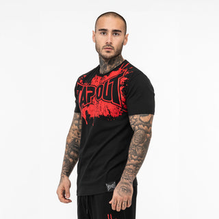 T-shirt Tapout Splashed Nero-Combat Arena