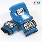 Guantes de boxeo Cleto Reyes Sparring CE6 Azul-Negro