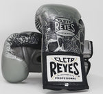 Guantes de boxeo Cleto Reyes Serpiente de acero profesional CB2 con cordones